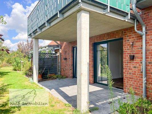 Überdachte Terrasse