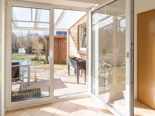 Zugang zur Terrasse Wohneinheit Nr. 1 