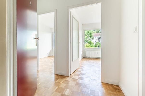 Blick in die Wohnung