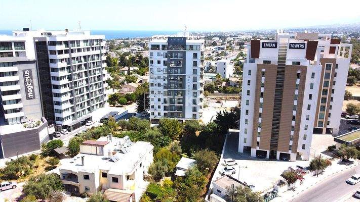 Furnished Apartment with Partial Sea View in Girne North Cyprus