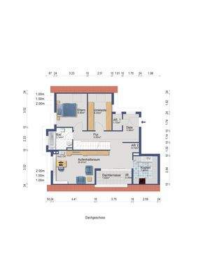 Grundriss 2. Obergeschoss