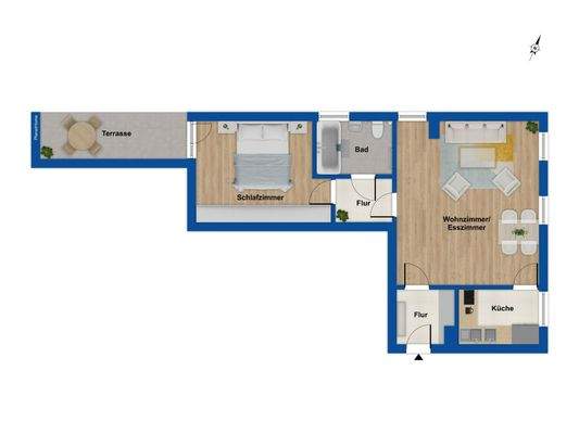 Grundriss Erdgeschoss