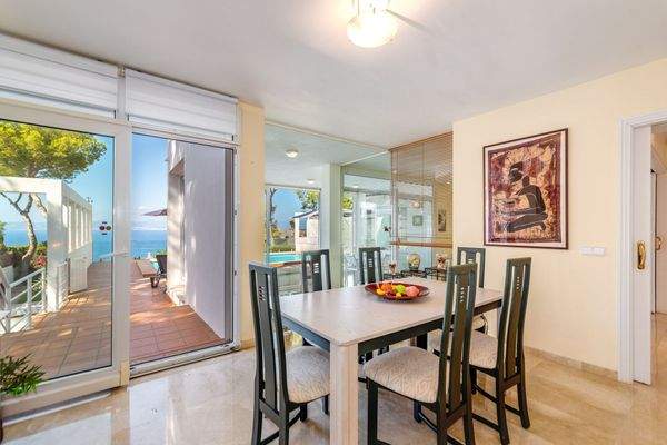 Eleganter Essbereich