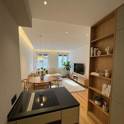 Wohnküche KI-staged