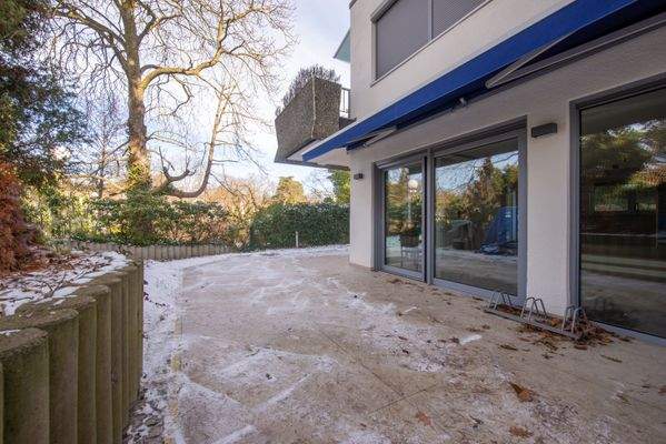 Terrasse im Erdgeschoss