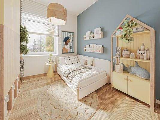 Kinderzimmer 2 visualisiert