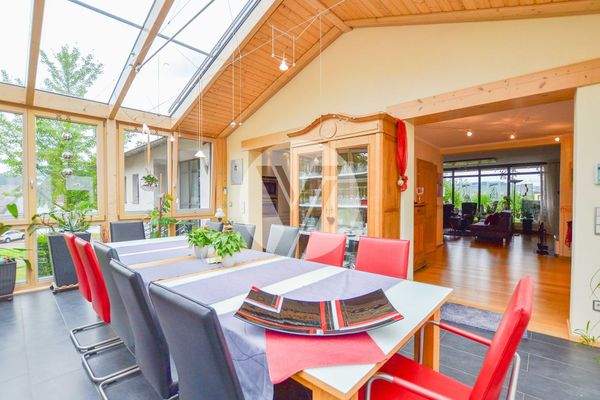 Wintergarten mit Blick nach Innen