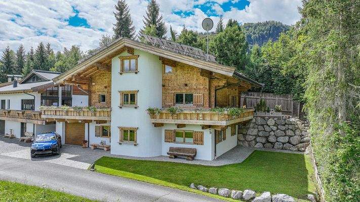 KITZIMMO-Freizeitwohnsitz in Ruhelage mit traumhaftem Ausblick kaufen - Immobilien Fieberbrunn.