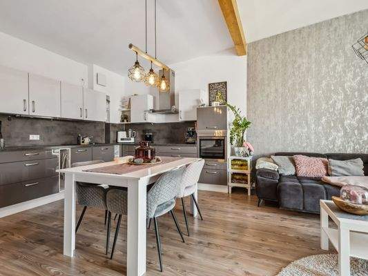 Essbereich und Küche