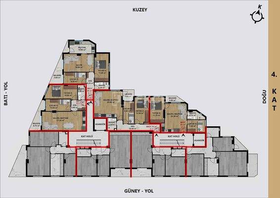 New Build Apartments Near Antalya Kaleiçi