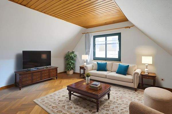 Wohnzimmer DG digital möbliert