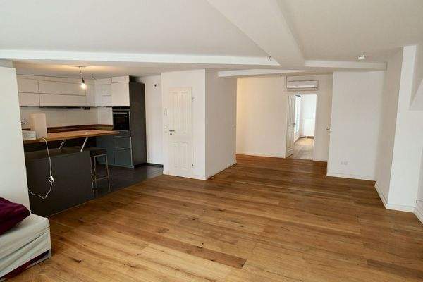 Die geräumige Wohnküche