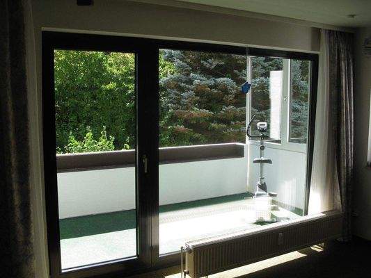 Der Blick ins Grüne