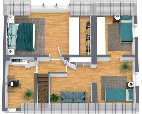 Grundriss - Dachgeschoss