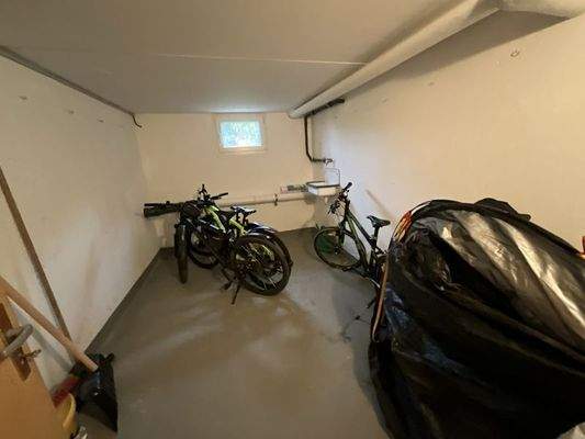 Abstellraum für Fahrräder