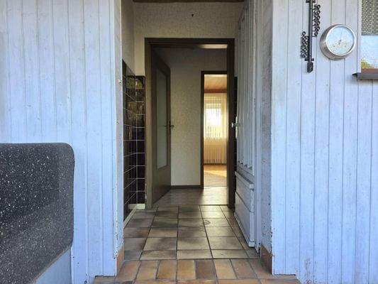 Hauseingang Erdgeschosswohnung