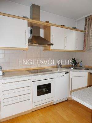 Funktionelle Einbauküche in der ELW