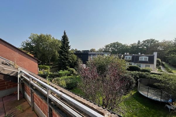 Ausblick Balkon