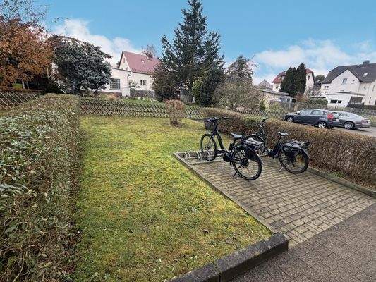 Gemeinschaftliche Fläche - Fahrradabstellmöglichkeit