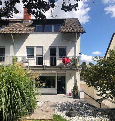 Rückansicht des Hauses