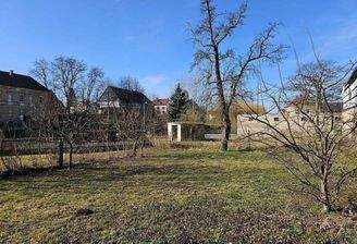 Blick auf das Grundstück