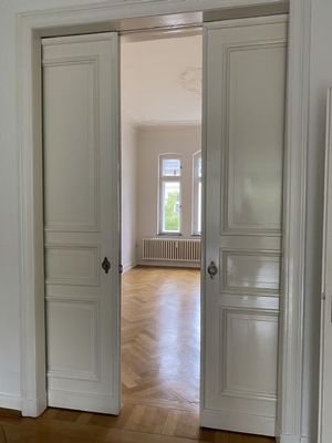 Schiebetür Ess-Wohnzimmer