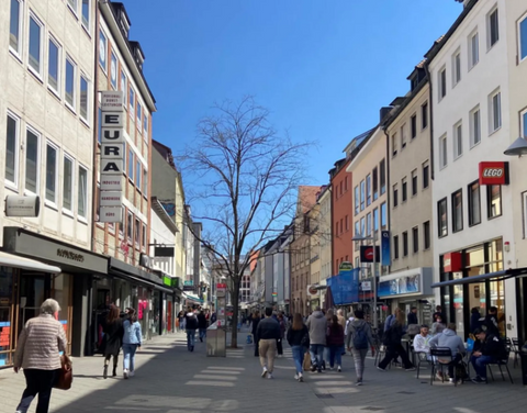 Nürnberg Ladenlokale, Ladenflächen 