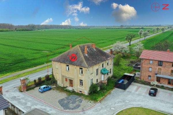 Luftaufnahme Haus Hofseite