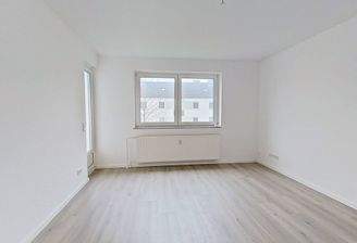 Ansicht I: Wohn- und Esszimmer