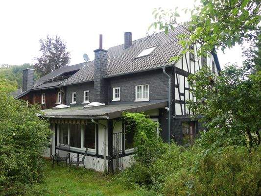 Rückseite mit Anbau