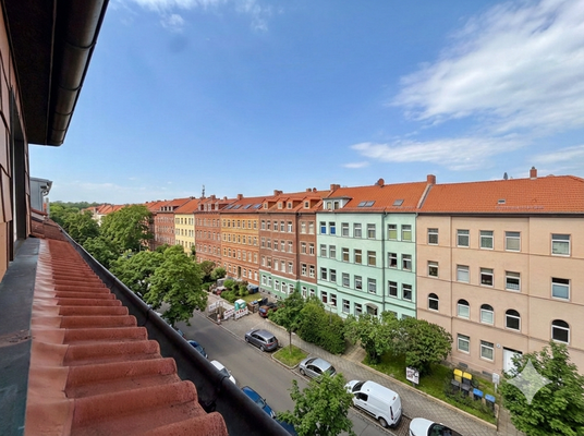 Blick aus dem Dachgeschoss