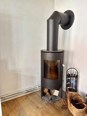 Ofen im Wohnzimmer - 1. OG