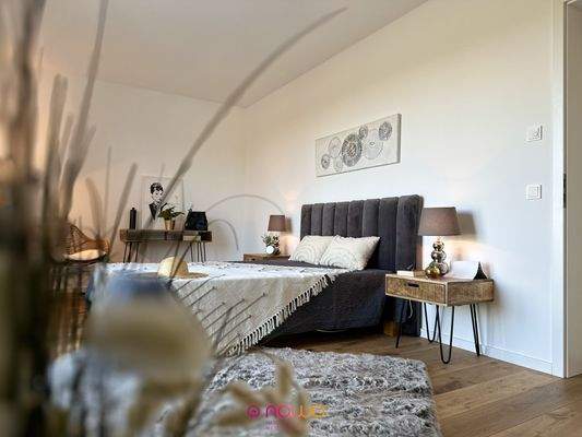 Beispielbild Musterwohnung: Schlafzimmer