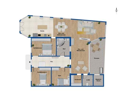 Grundriss Erdgeschoss