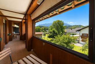 Traumhafter Ausblick vom Balkon