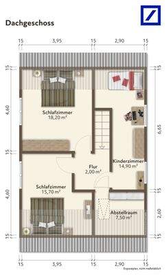 Grundriss Dachgeschoss