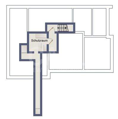 Grundriss Untergeschoss 2_Schutzraum