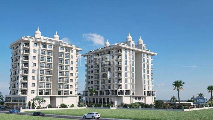 Real Estate in a Complex Near the Sea in Mahmutlar Alanya