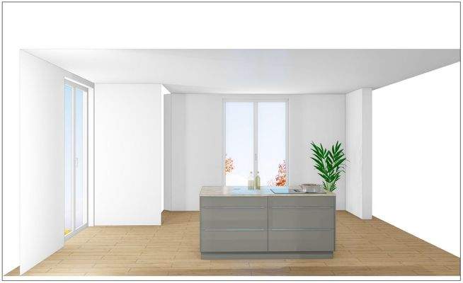 Visualisierung Einbauküche