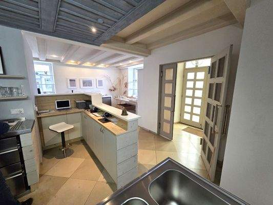 Ansicht Eingang und Empfang