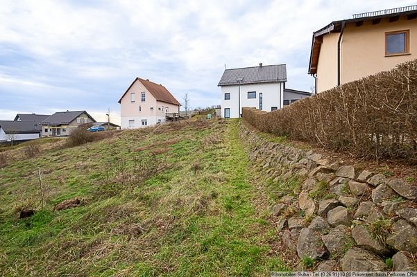 Blick zur Straße