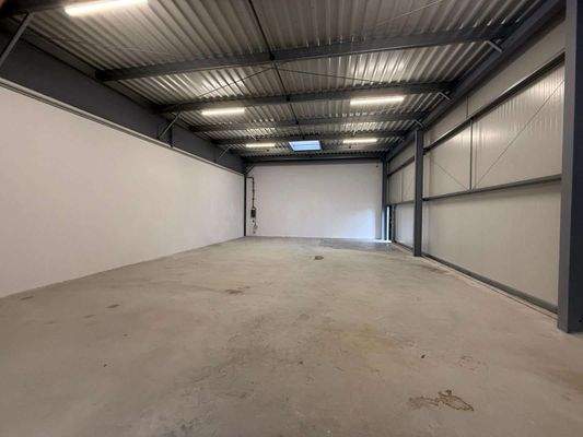 Innenansicht der Halle