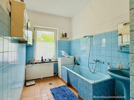 Badezimmer in Blau