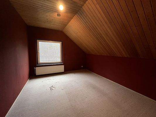 Zimmer im Dachgeschoss
