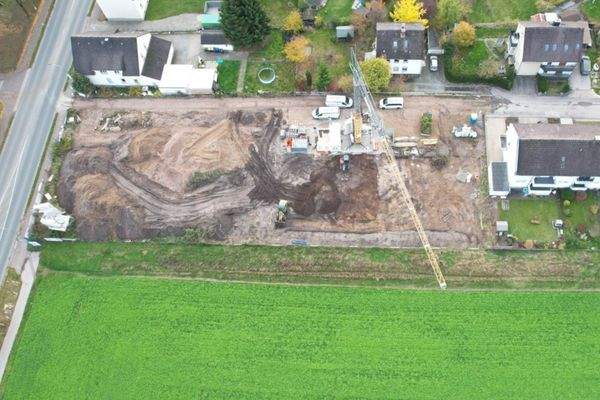 Luftaufnahme Grundstück