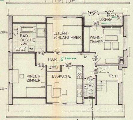 Grundriss Dachgeschoss