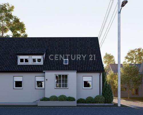 Entwurf: Mögliche Außenansicht nach Sanierung