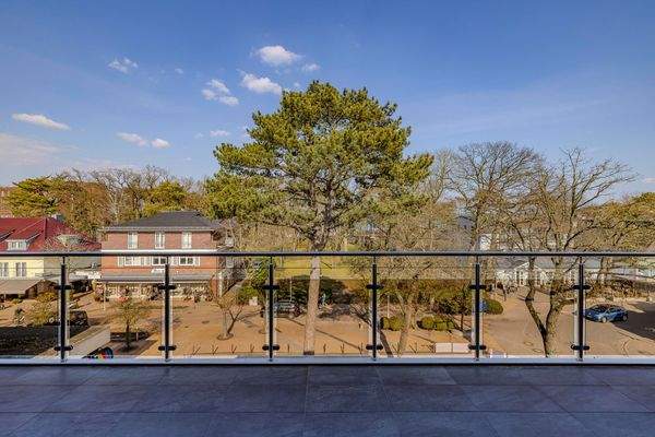 Dachterrasse zur Ostsee hin gerichtet