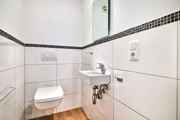 Level 1: Guest WC with natural light