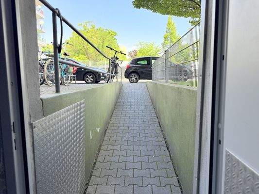 Keller repariere freier Zugang Rollstuhl gerecht